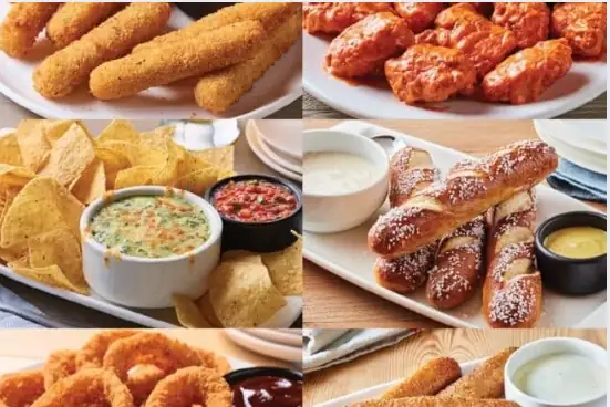 Applebee’s Half Price Appetizers Menu 2025
