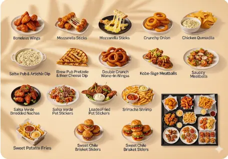 applebee's menu all items 2025