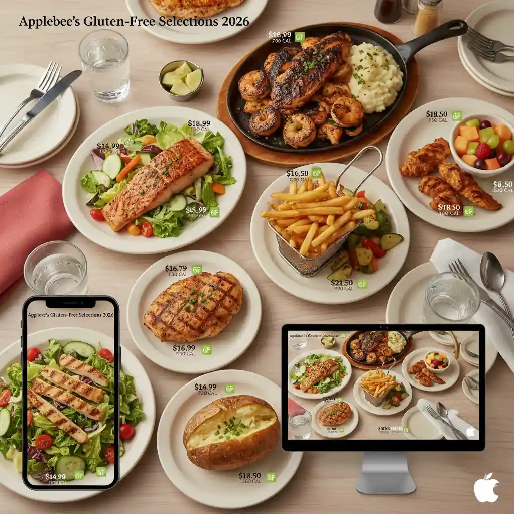Applebee’s Gluten Free Menu