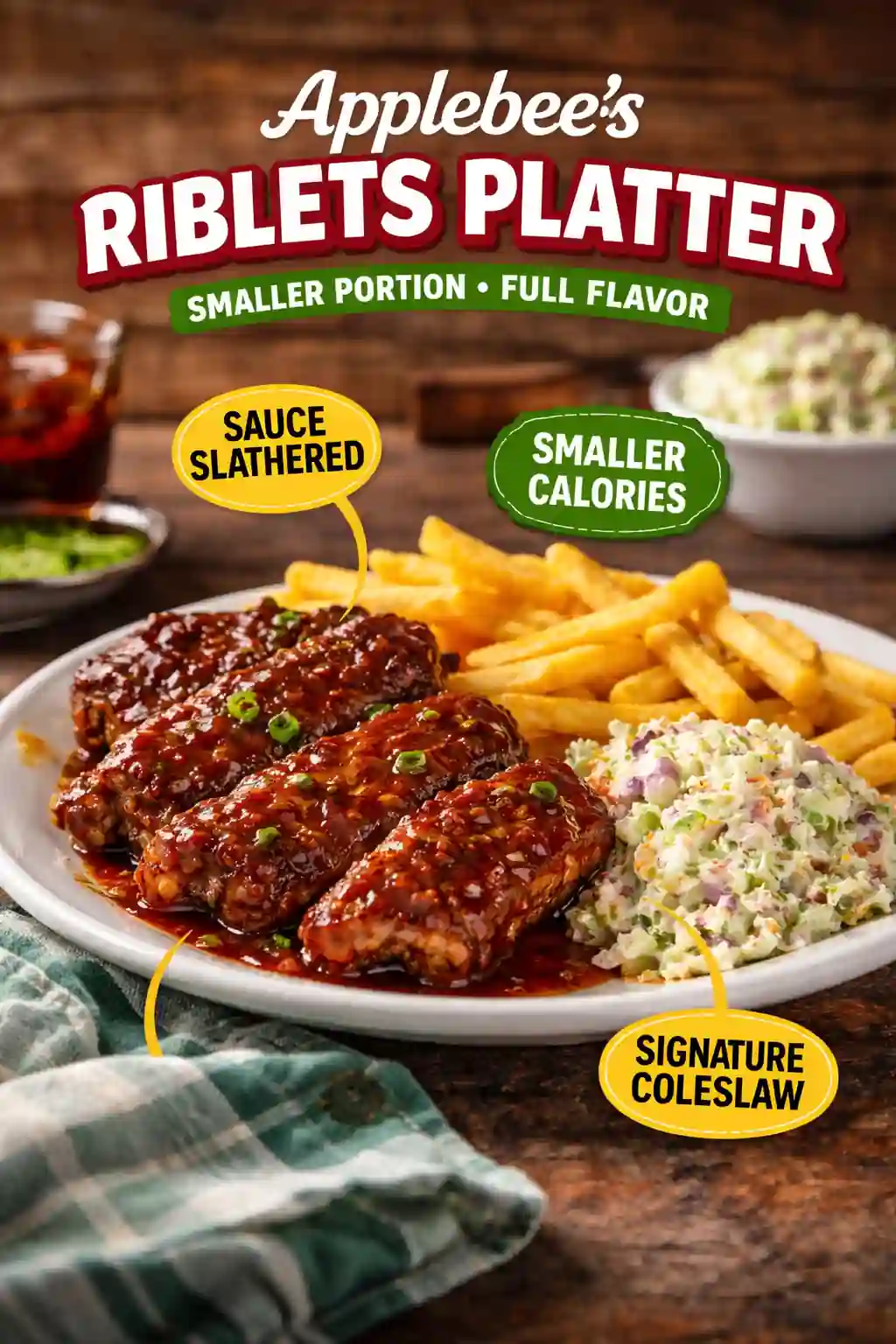 Applebees Riblets-Platter