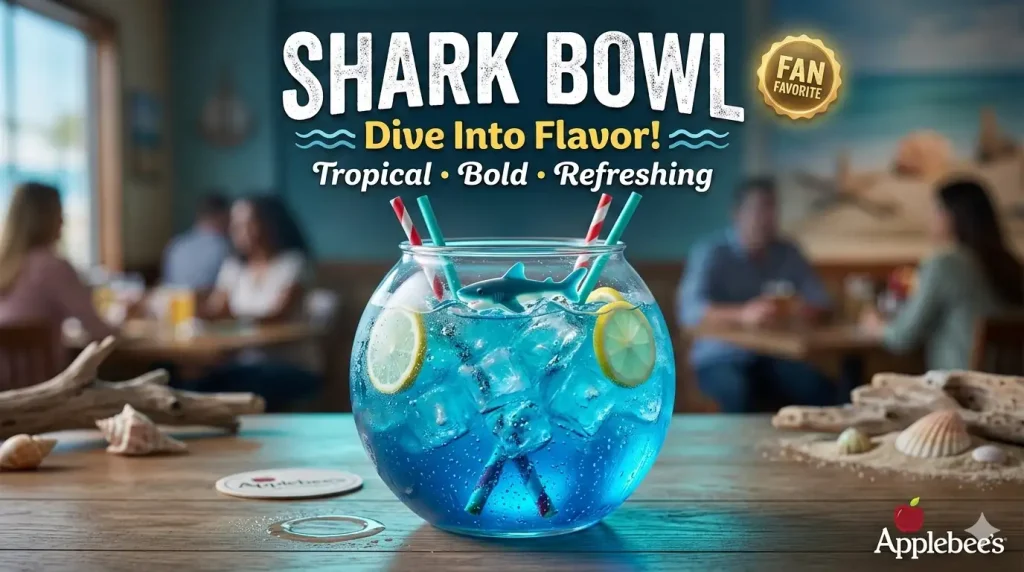 Applebee’s Shark Bowl Drink Menu