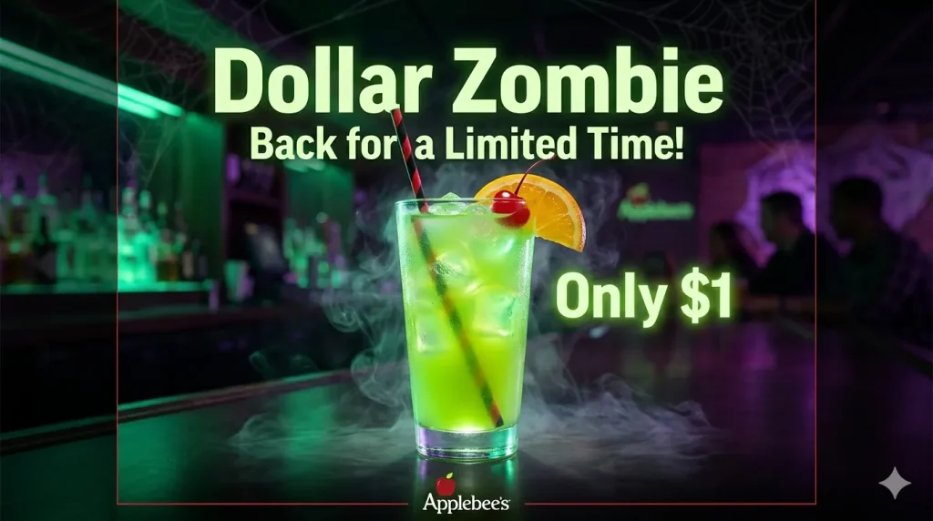 Applebee’s Dollar Zombie Drink Nutrition