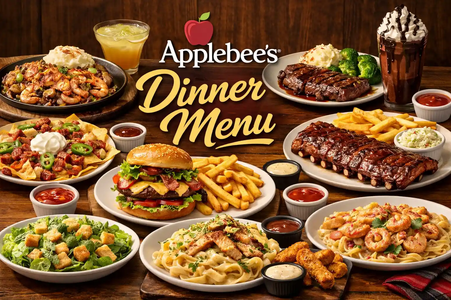 applebee's dinner menu