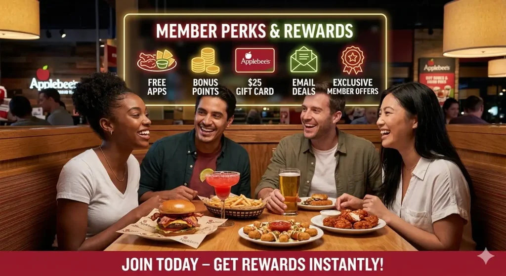 applebee's MEMBER PERKS & REWARDS