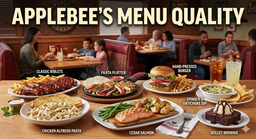 Applebee’s Menu Quality
